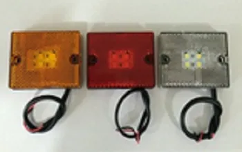 Фонарь маркерный 70 Желтый универсальный 4 диода 24V