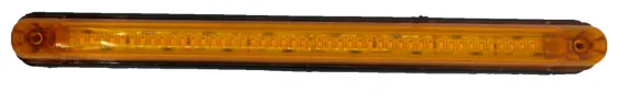 Фонарь маркерный 172 желтый 48LED h=25мм с прокладкой 24V