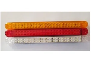 Фонарь маркерный 170 2 ряда красный 48LED 24V