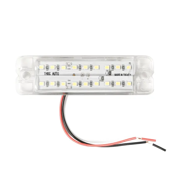 Фонарь маркерный IN4370 12-24v белый LED (18 диодов)