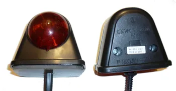 Фонарь маркерный на крышу (красный) LED 24V