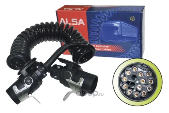 Кабель ABS L=4,5м 15 полюсной (3х2,5мм2/12х1,5мм2) ALSA
