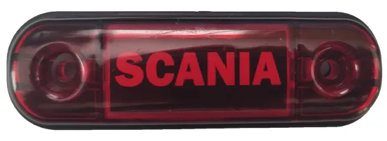 Фонарь маркерный (марка) 160 SCANIA Красный
