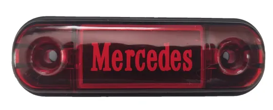 Фонарь маркерный (марка) 160 Mercedes-Benz Красный