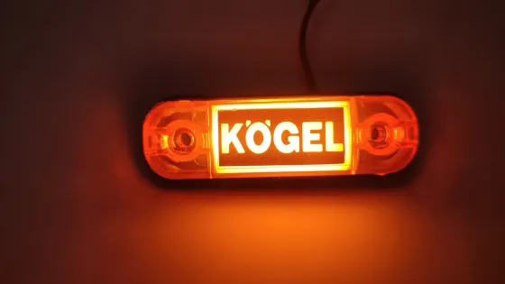 Фонарь маркерный (марка) 160 KOGEL Желтый