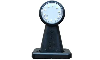 Фонарь габаритный ОГ-33 БЕГУЩИЙ LED  красно-белый /1/50