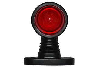 Фонарь габаритный ОГ-32 LED светодиод плоский рассеиватель красно-белый