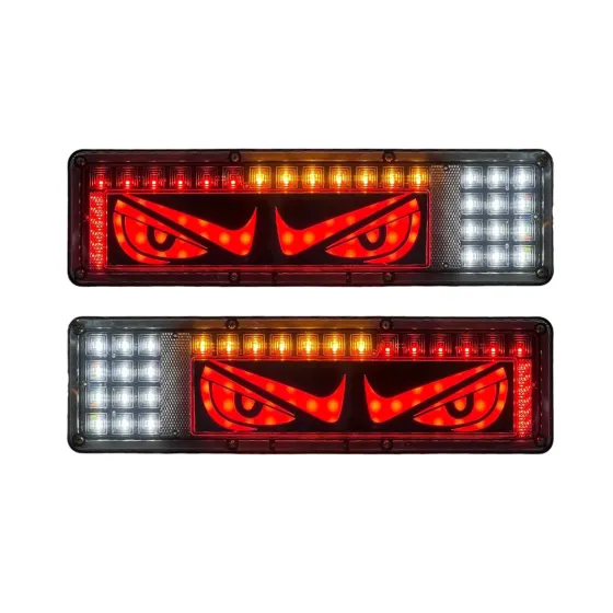 Фонарь задний LED №56 Глаза Космос L=46см 24V к-кт