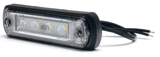 Фонарь габаритный маркерный W189N 12-24V Белый (Польша)