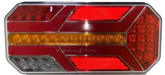 Фонарь задний LED Z-Т101 (102) 235х110х47мм Левый 12-24V