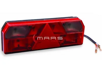 Фонарь задний EUROSTOP 023 Тонар белый поворотник с кабелем Левый MARS