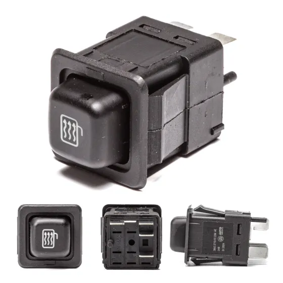 Выключатель кнопка (нагревателя зеркала), 12-24V AE