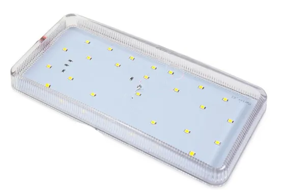 Стекло П/Т фары MAN TGA LED-Плата пластик