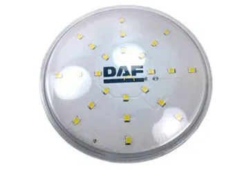 Стекло П/Т фары DAF-105 с LED- Платой пластик