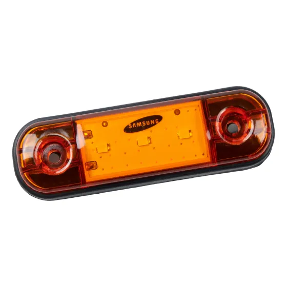 Указатель габарита (маркерный) 160 3 LED желтый SAMSUNG 12-24V /10