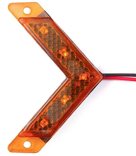 Стрелки малые 165 желтый 5LED 12V