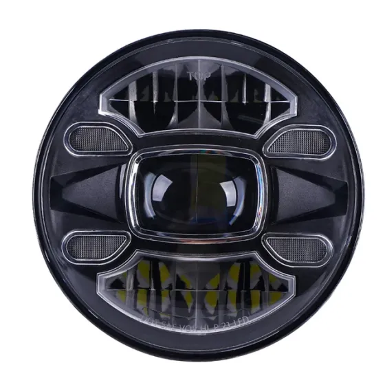 Фара диодная К-З, Нива 12-24V LED 40W, 7" Ближ.+Дальн. 175х65мм