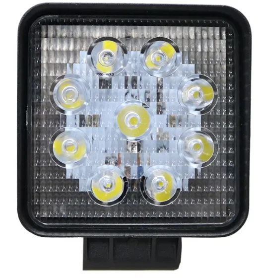 Фара противотуманная LED 27W, 9Led, 12-24V, 110х110х45мм