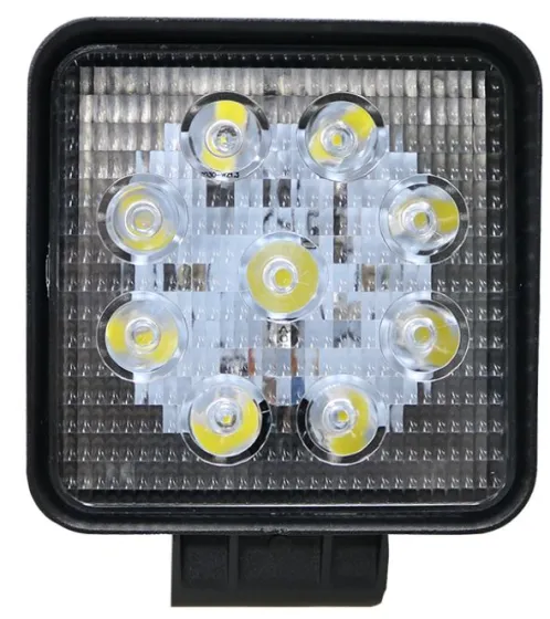 Фара противотуманная LED 27W, 9Led, 12-24V, 110х110х20мм