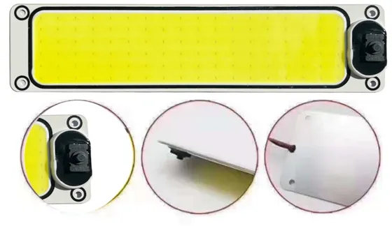 Плафон в кабину LED 260х60х10мм 12-24V