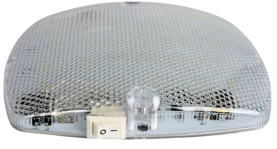 Плафон в кабину LED 122х92мх20м 24Led накладной с выключателем 12-24V /2