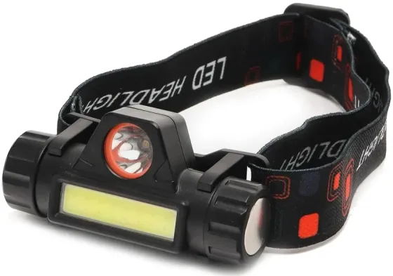 Налобный фонарь USB HIGH POWER HEADLAMP "Ящерица"