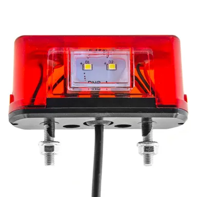 Подсветка номера LED 12-24V МАЛАЯ ТАС Красная