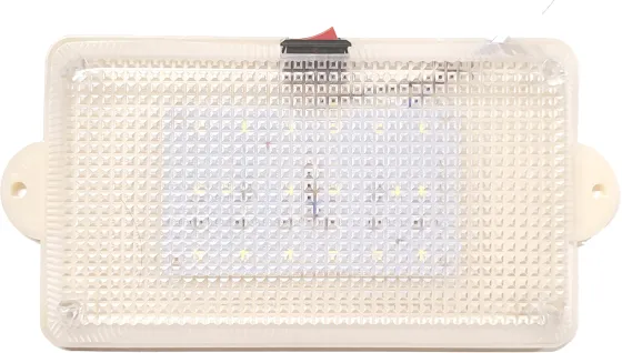 Плафон салона с выключателем 18Led 12-24V МК /5