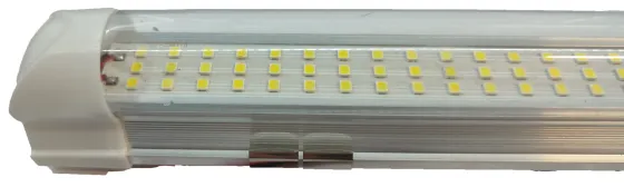 Плафон в кабину LED L=340мм 108Led 3-х рядный с выключателем 12-24V