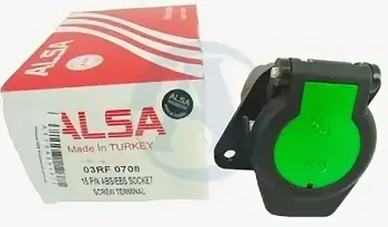 Разъем ABS 15-полюсной (розетка) ALSA Турция