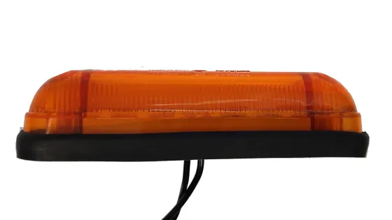 Фонарь маркерный ТРАС 86мм Желтый 6Led 12-24V Высокий