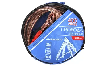 Провода прикуривателя МАЯКАВТО 400А, L=2,5м /1/12