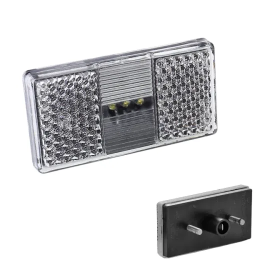 Фонарь маркерный К-З LED белый (круглый разъём) 24V