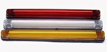 Фонарь маркерный 172 белый 1LED h=25мм NEON 24V