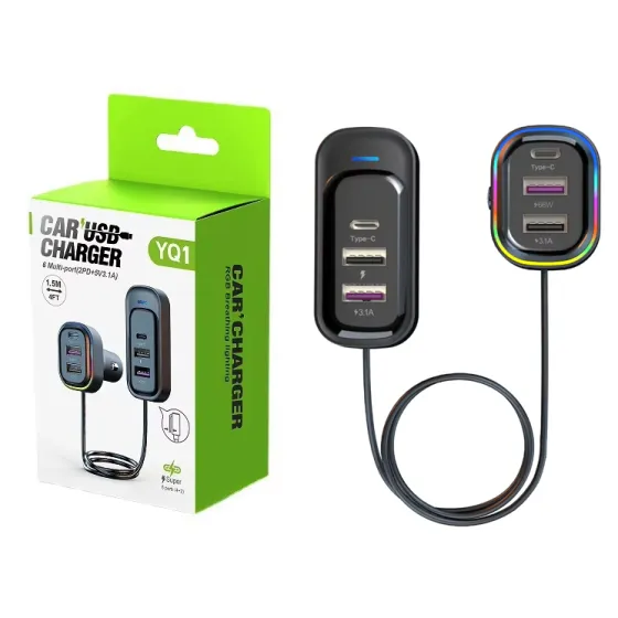 Автомобильное зарядное устройство 6 USB