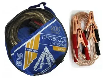 Провода прикуривателя МАЯКАВТО 200А, L=2,5м /1/12
