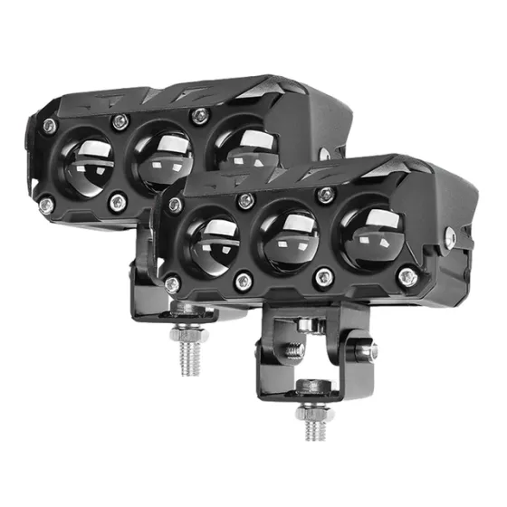 Фара противотуманная LED 30W 3 линзы Белый+Желтый 12-24V