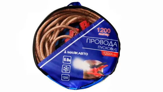 Провода прикуривателя "МАЯКАВТО" 1200А 6м /1/5