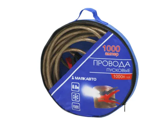 Провода прикуривателя "МАЯКАВТО" 1000А 6м /1/5