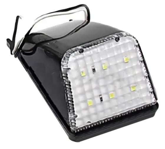 Фонарь габаритный автопоезд LED на кабину (VOLVO FH-12, 6-светодиодов, белое стекло) КИТАЙ