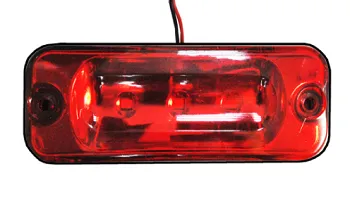 Фонарь габаритный LED красный (стекло красное) 31006401 NOKTA Турция