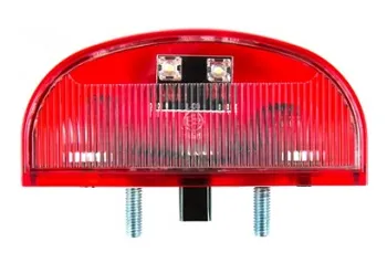 Подсветка номера LED 24V красная (между шпильк. 45мм, М6) Сакура