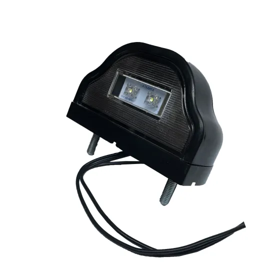 Подсветка номера LED 12-24V Волна Черная Атланта
