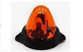 Маяк импульсный На Негабарит импульсный 12 LED желтый  (болт) NOKTA Турция