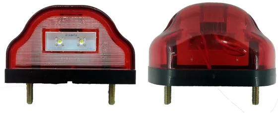 Подсветка номера LED 12-24V Волна Красная Атланта