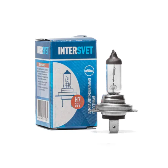 Лампа INTERSVET H7 24V 100W /10
