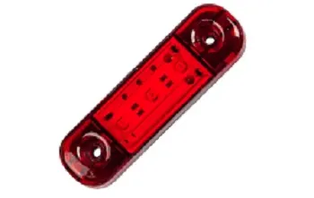 Указатель габарита (маркерный) 160 3 LED красный PHILIPS 1/10