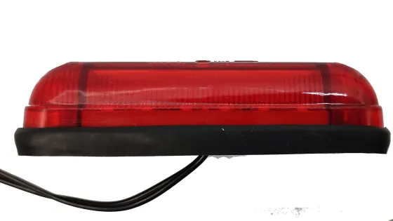 Фонарь маркерный ТРАС 86мм Красный 6Led 12-24V Высокий