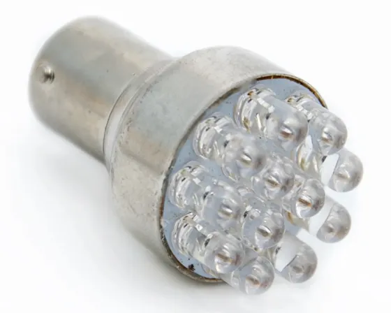 Диод №18 T25 12Led 24V Белый