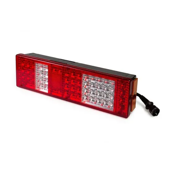 Фонарь задний М-З ЕВРО LED 24V с кабелем и боковым габаритом Правый